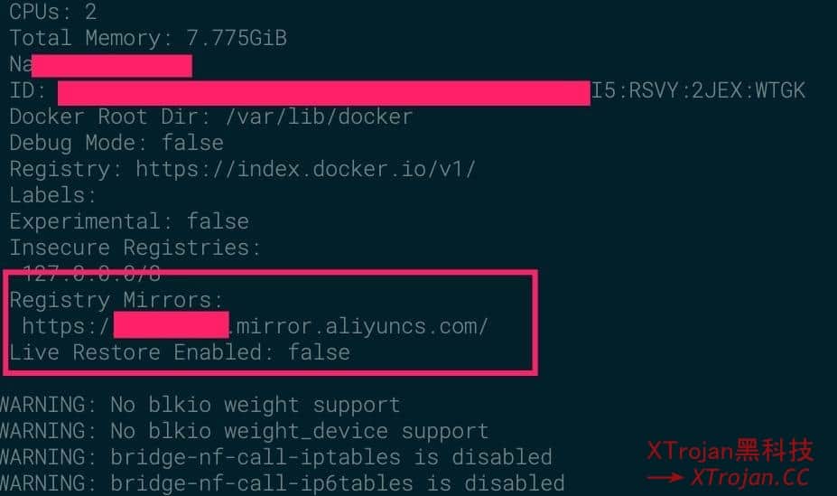 Docker国内镜像加速无效的原因和解决办法- Xulala
