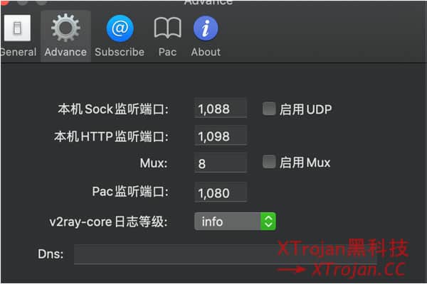 苹果电脑客户端V2rayU下载与配置使用教程- Xulala
