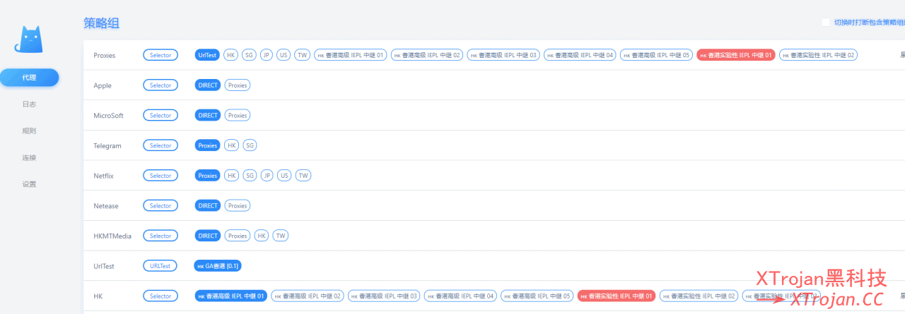 Clash for Windows 使用教程(windows,mac,linux,安卓,ios)- Xulala